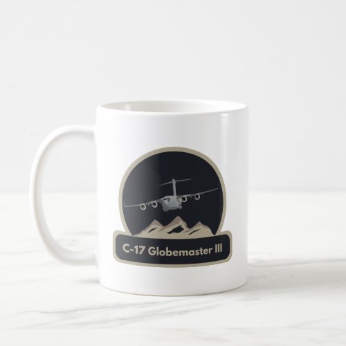 C_17 US Air Force Airplane Coffee Mug