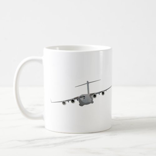 C_17 US Air Force Airplane Coffee Mug