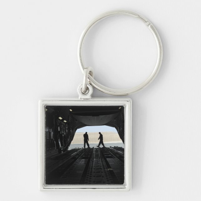 C-17A Globemaster III loadmasters Keychain (Front)