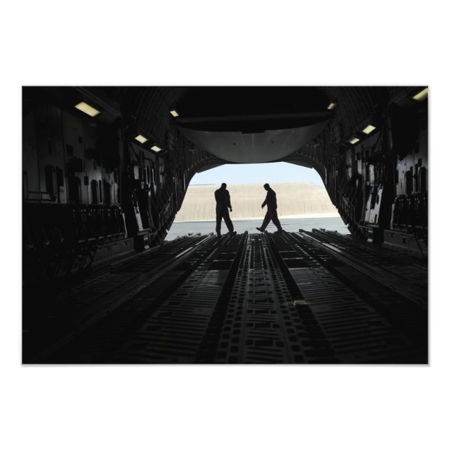 C-17A Globemaster III loadmasters Photo Print (Front)