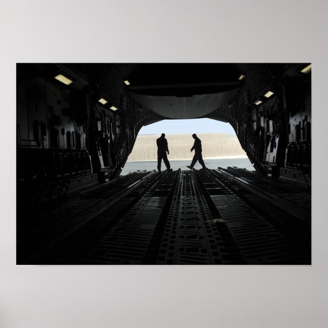 C-17A Globemaster III loadmasters Poster (Front)