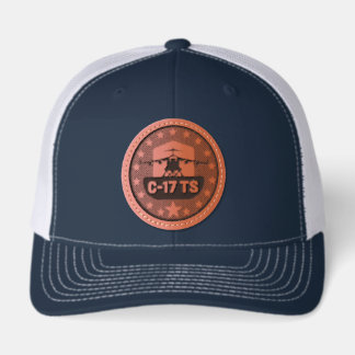 C-17TS Aviation Patch Style Trucker Hat | Military