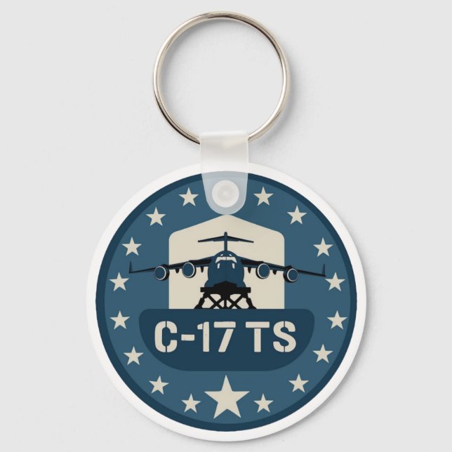 C-17TS PATCH KEYCHAIN (Front)