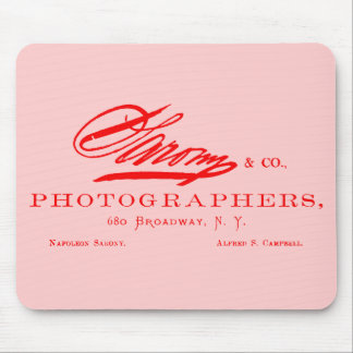 C. 1870 Napoleon Sarony, American Photographer Mouse Pad