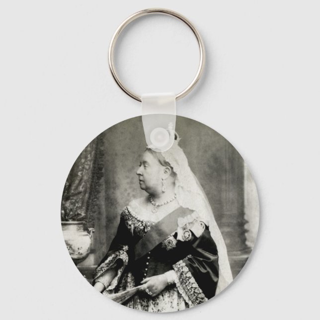 C. 1880 Queen Victoria of England Keychain (Front)