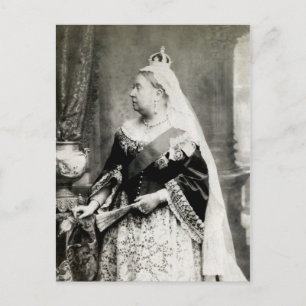C. 1880 Queen Victoria of England Postcard