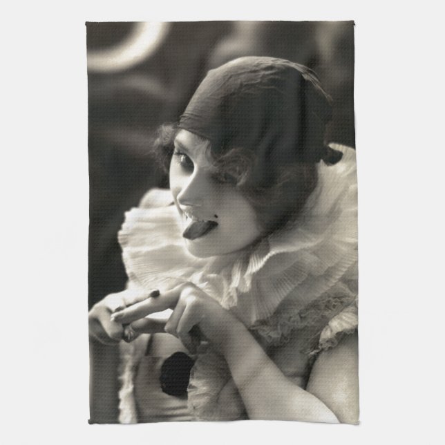 C. 1910 Pretty Woman's Taunt Kitchen Towel (Vertical)