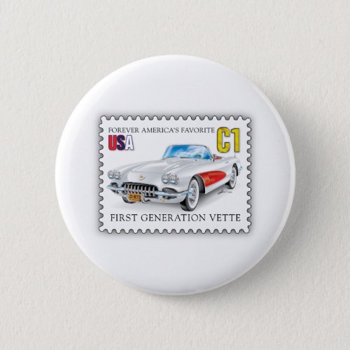 C_1 VETTE Stamp Design Button
