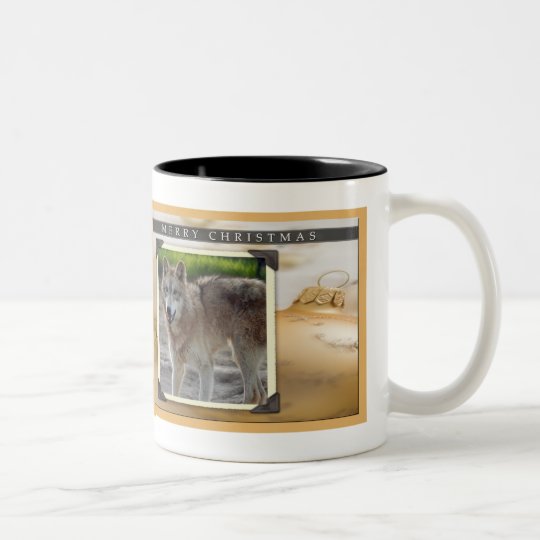 c-2011-grey-wolf-023 Two-Tone coffee mug