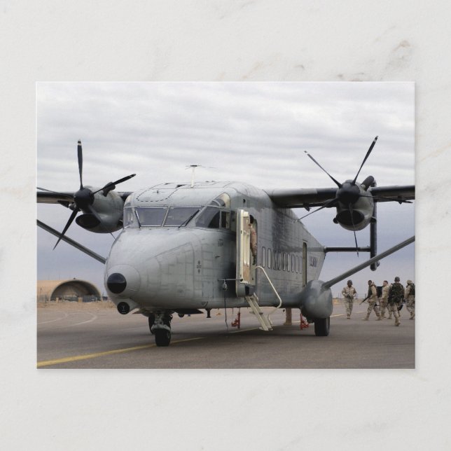 C-23 Sherpa Postcard (Front)