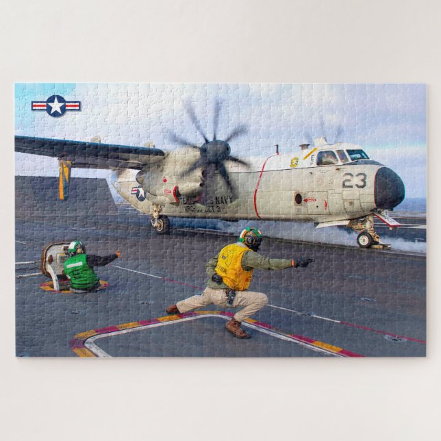 C-2A GREYHOUND (20x30 inches) Jigsaw Puzzle (Horizontal)