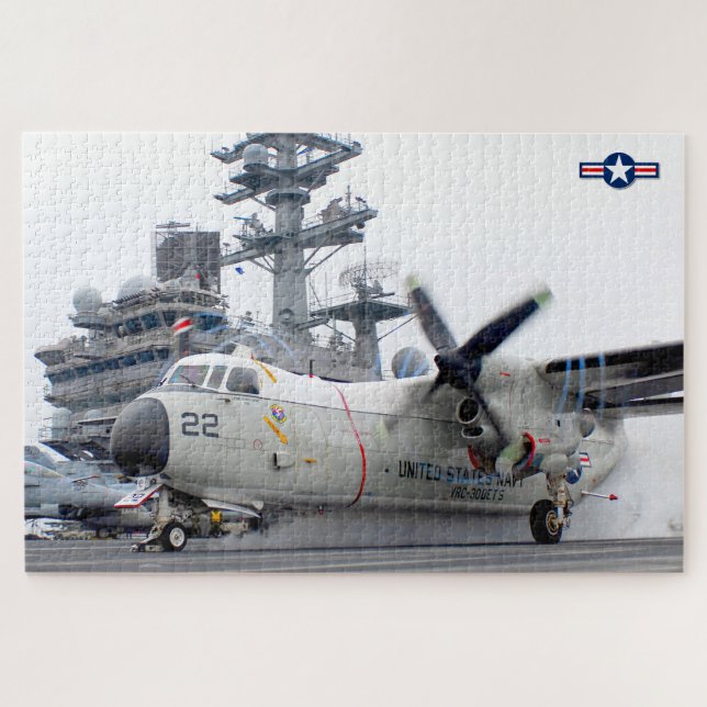 C-2A GREYHOUND (20x30 inches) Jigsaw Puzzle (Horizontal)