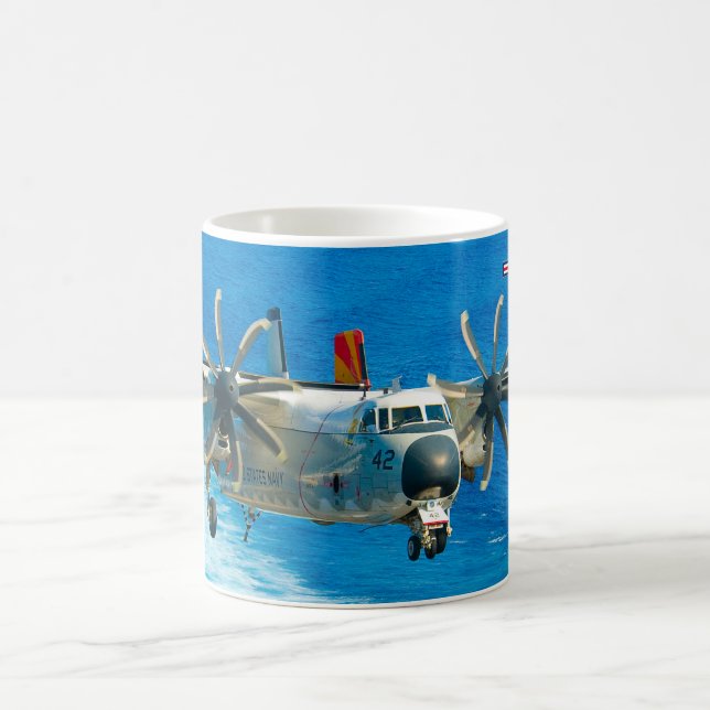 C-2A GREYHOUND COFFEE MUG (Center)