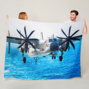 C-2A GREYHOUND FLEECE BLANKET