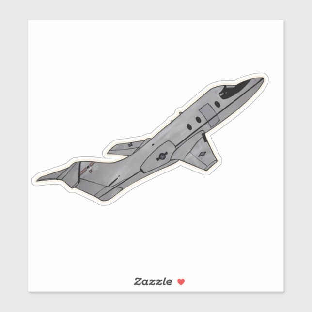 C-37, VIP Transport Aircraft Sticker (Sheet)