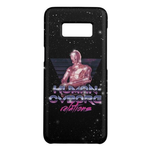 C_3PO Human_Cyborg Relations Synthwave Graphic Case_Mate Samsung Galaxy S8 Case
