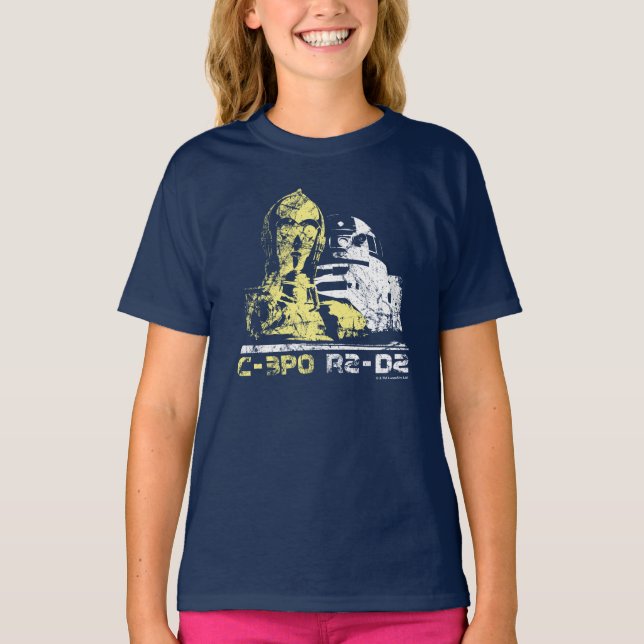 C-3PO & R2-D2 Vintage T-Shirt (Front)