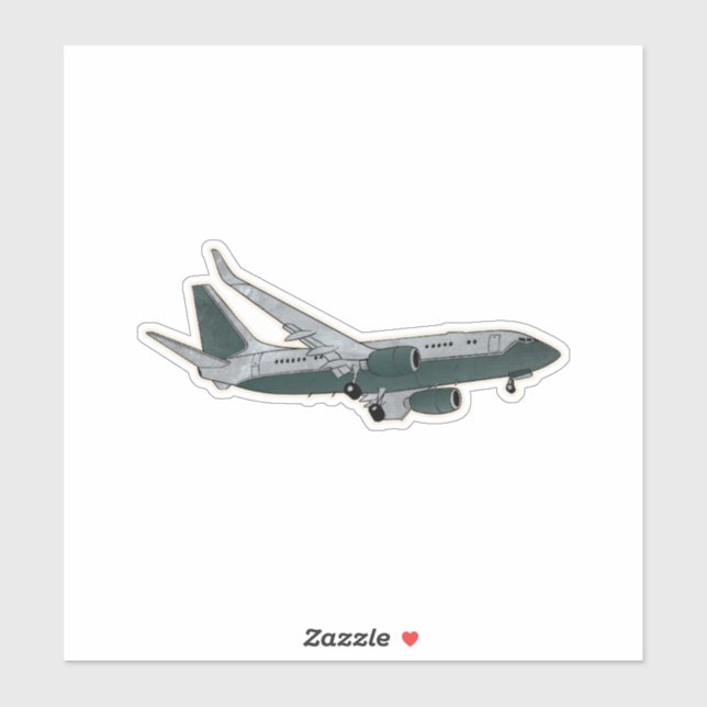 C-40, Clipper, Transport Airplane Sticker (Sheet)