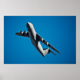 C-5 Galaxy Aircraft Poster