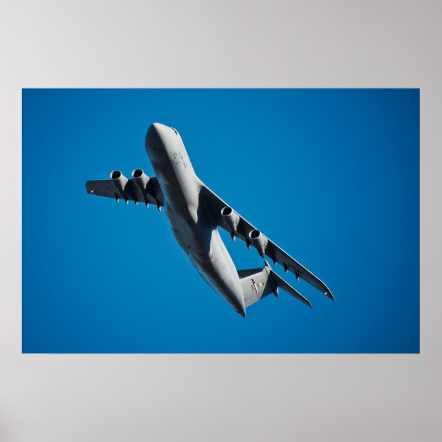 C-5 Galaxy Aircraft Poster (Front)