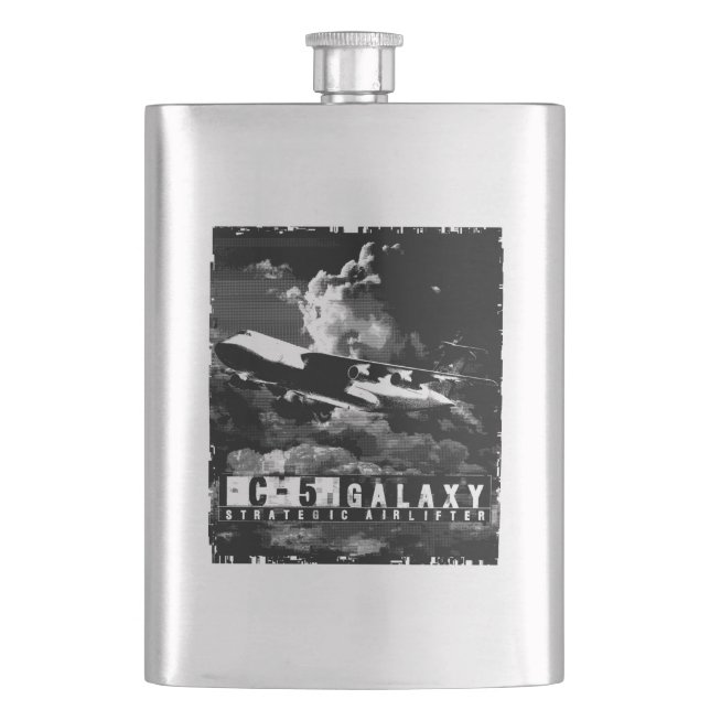 C-5 Galaxy Flask (Front)