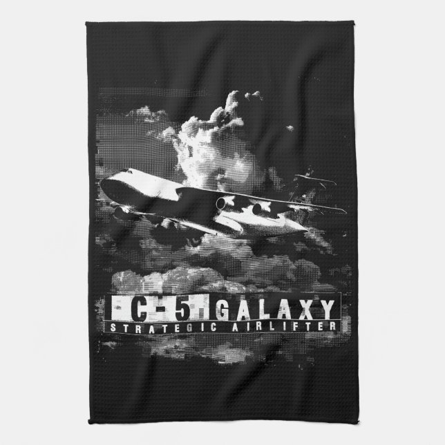 C-5 Galaxy Kitchen Towel (Vertical)