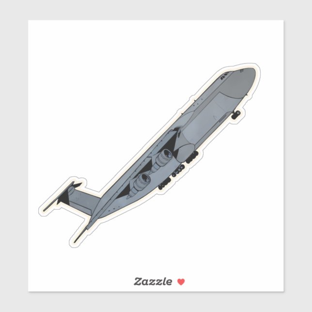 C-5 Super Galaxy, Cargo Aircraft Sticker (Sheet)
