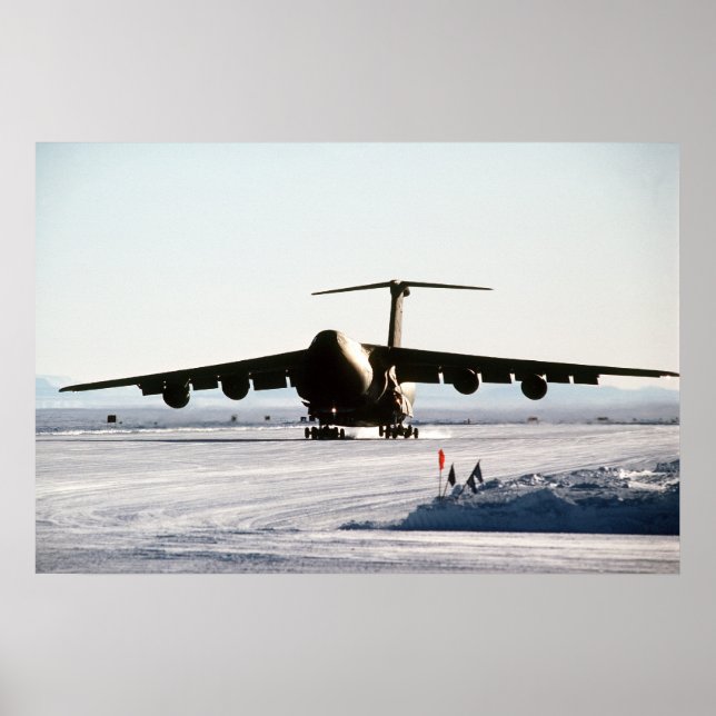 C-5B Galaxy Aircraft Poster (Front)