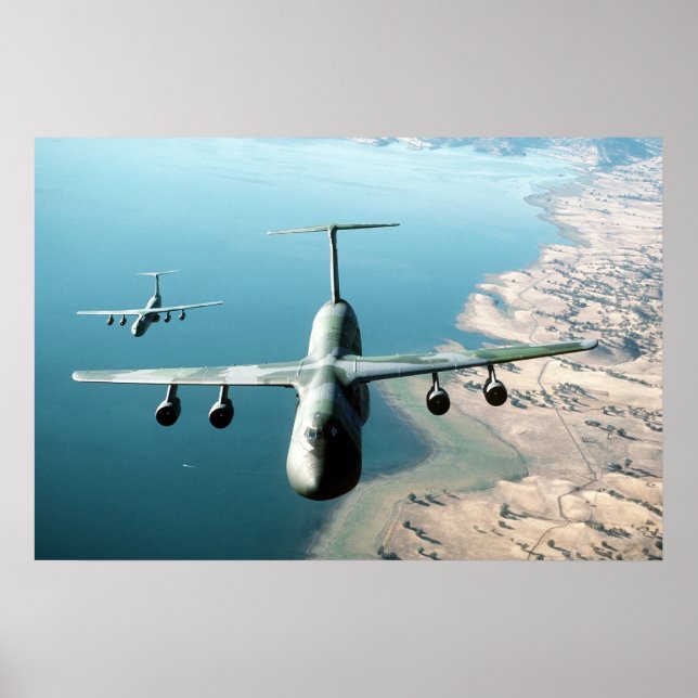 C-5B Galaxy Aircraft Poster (Front)