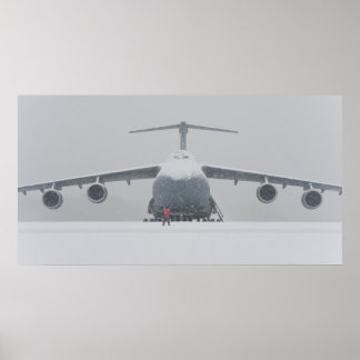 C-5M Super Galaxy Aircraft Poster