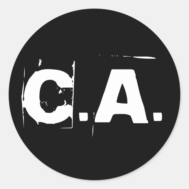 C.A. Official Sticker (Front)