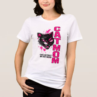 C.A.T.M.O.M Cute Cat Mom Tee