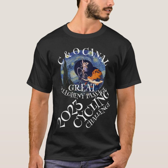 C and O Canal Towpath Great Allegheny Passage T-Shirt (Front)