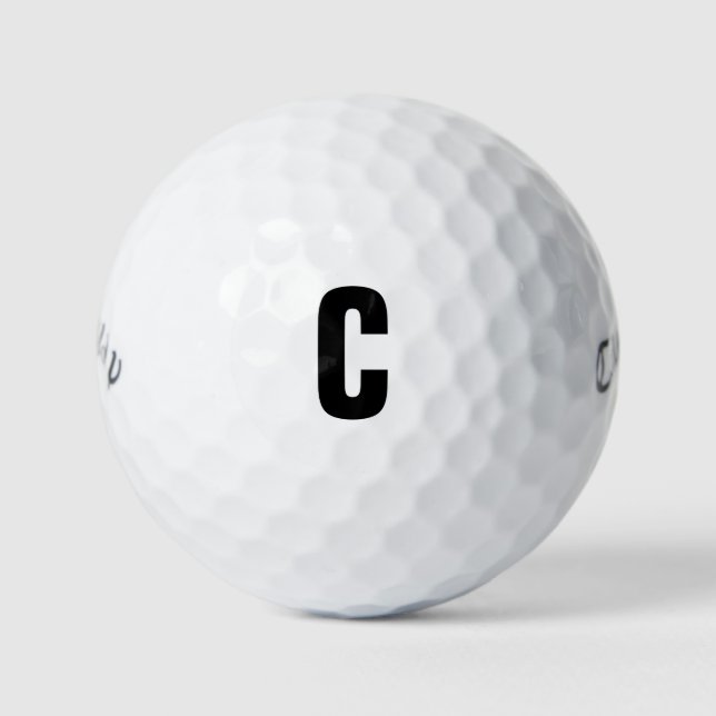 'C' Callaway Golf Balls (Front)