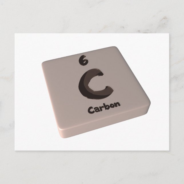 C Carbon Postcard (Front)