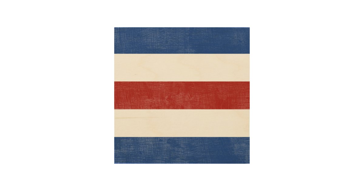 c charlie nautical alphabet signal flag wood print