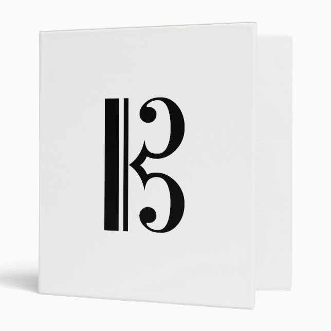 C-Clef Binder (Front/Inside)