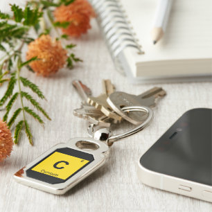 C - Cymbals Music Chemistry Periodic Table Symbol Keychain