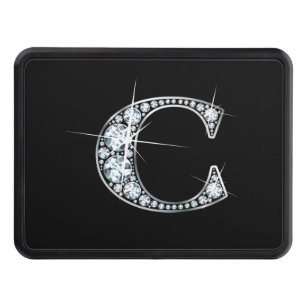C "Diamond Bling" Tow Hitch Cover