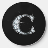 C "Diamond Bling" Wireless Charger (Front)