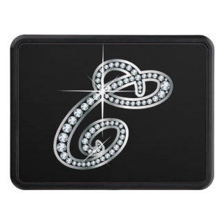C Faux-"Diamond Bling" Trailer Hitch Cover