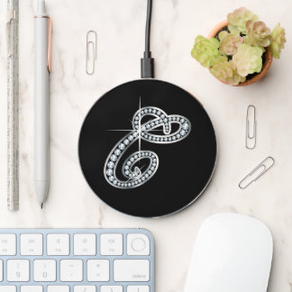 C Faux-"Diamond Bling"  Wireless Charger
