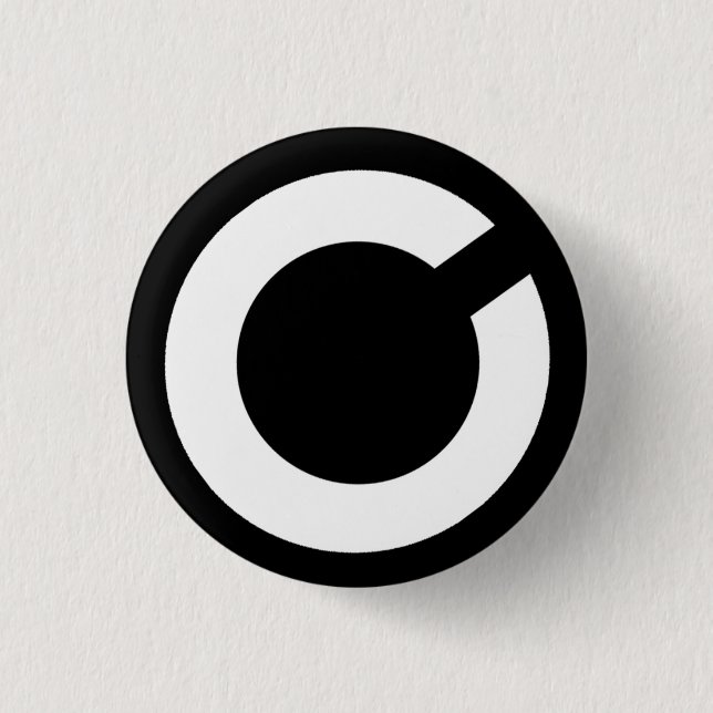 C for Cannonball Button (Front)