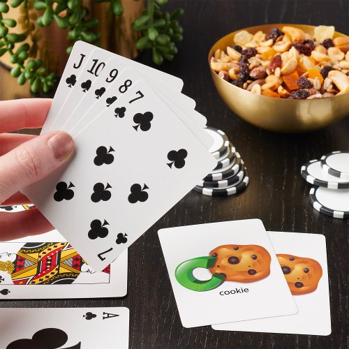 C For Cookie Playing Cards