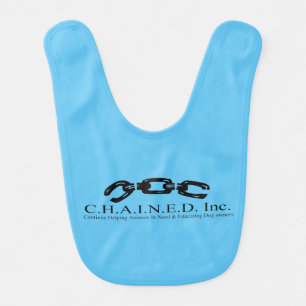 C.H.A.I.N.E.D. Inc. Logo Baby Bib