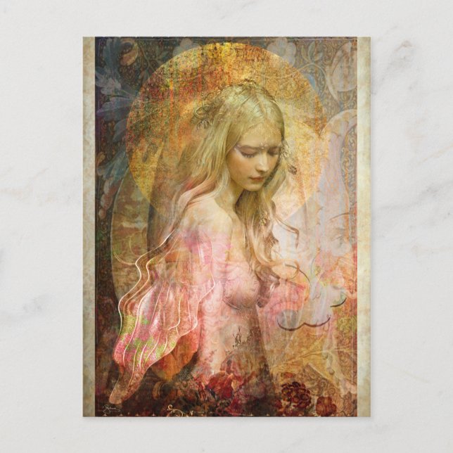 c h r i s t a . b e l l e postcard (Front)