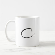 C initial Accent Coffee Mug-Mother's Day Gift-Gift