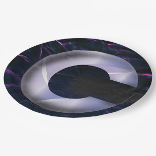 initial paper plates