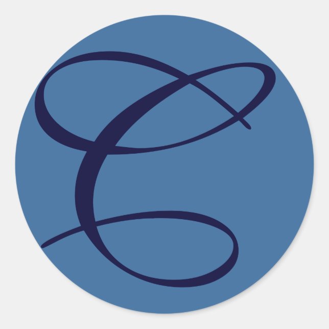 C initial sticker (Front)