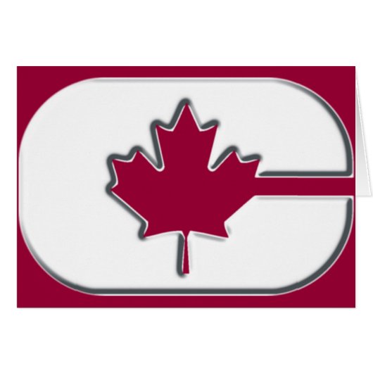 "C" is for Canada Cards (Front Horizontal)